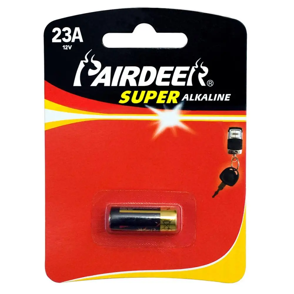 
Hot selling OEM Pairdeer Zinc manganese size 23A 12V 