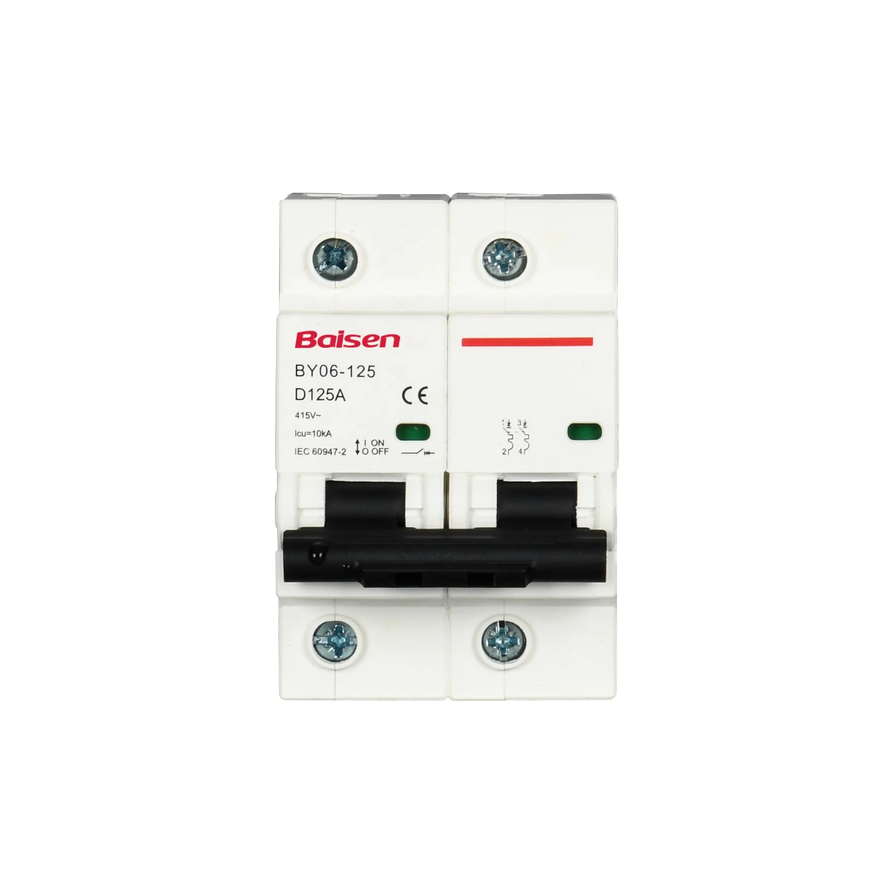 Factory Supply 50Hz/60Hz 230 Volt 400 1P 2P 3P 4P MCB Miniature Circuit Breakers for
