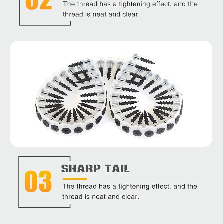 Collated Drywall Screws
