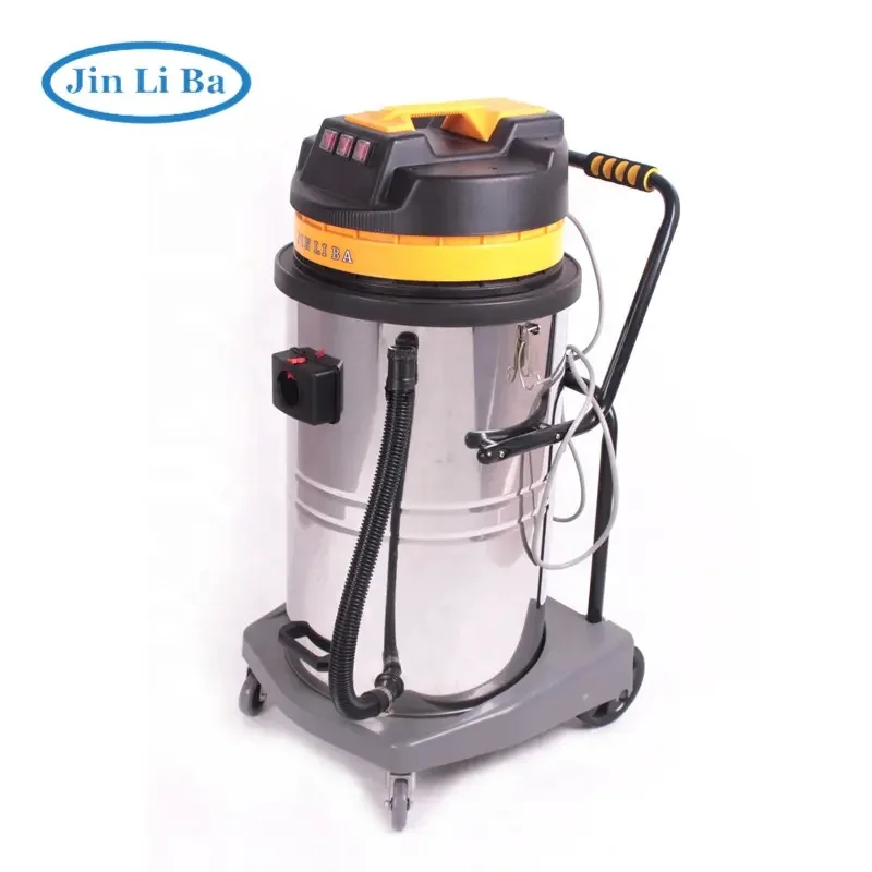Professional 3000W High Power Portable Large Capacity Cyclonic Wet Dry Industrial Commercial Water Suction Car Vacuum Cleaner