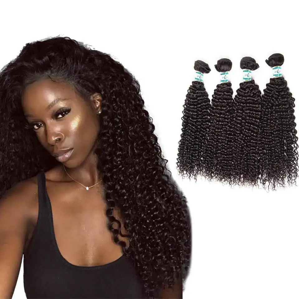 
Wholesale Price Good Quality OEM/ODM 8A Kinky Curly 4 Bundles Raw Hair Vendor Unprocessed Virgin Brazilian Hair Bundles 