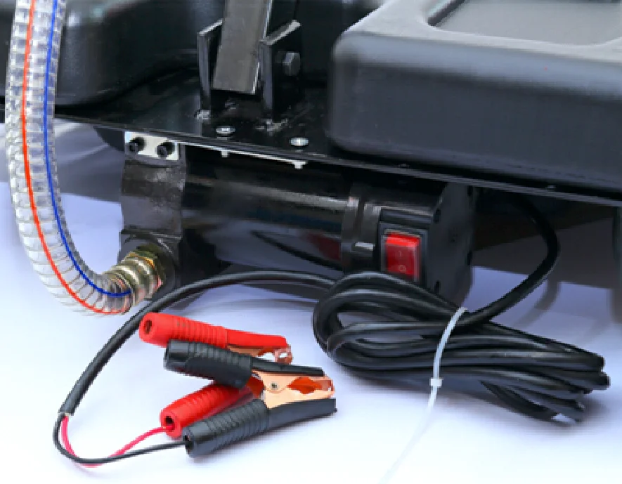 17 Gallon Low-Profile Oil Drain, Plastic oil drain tank.