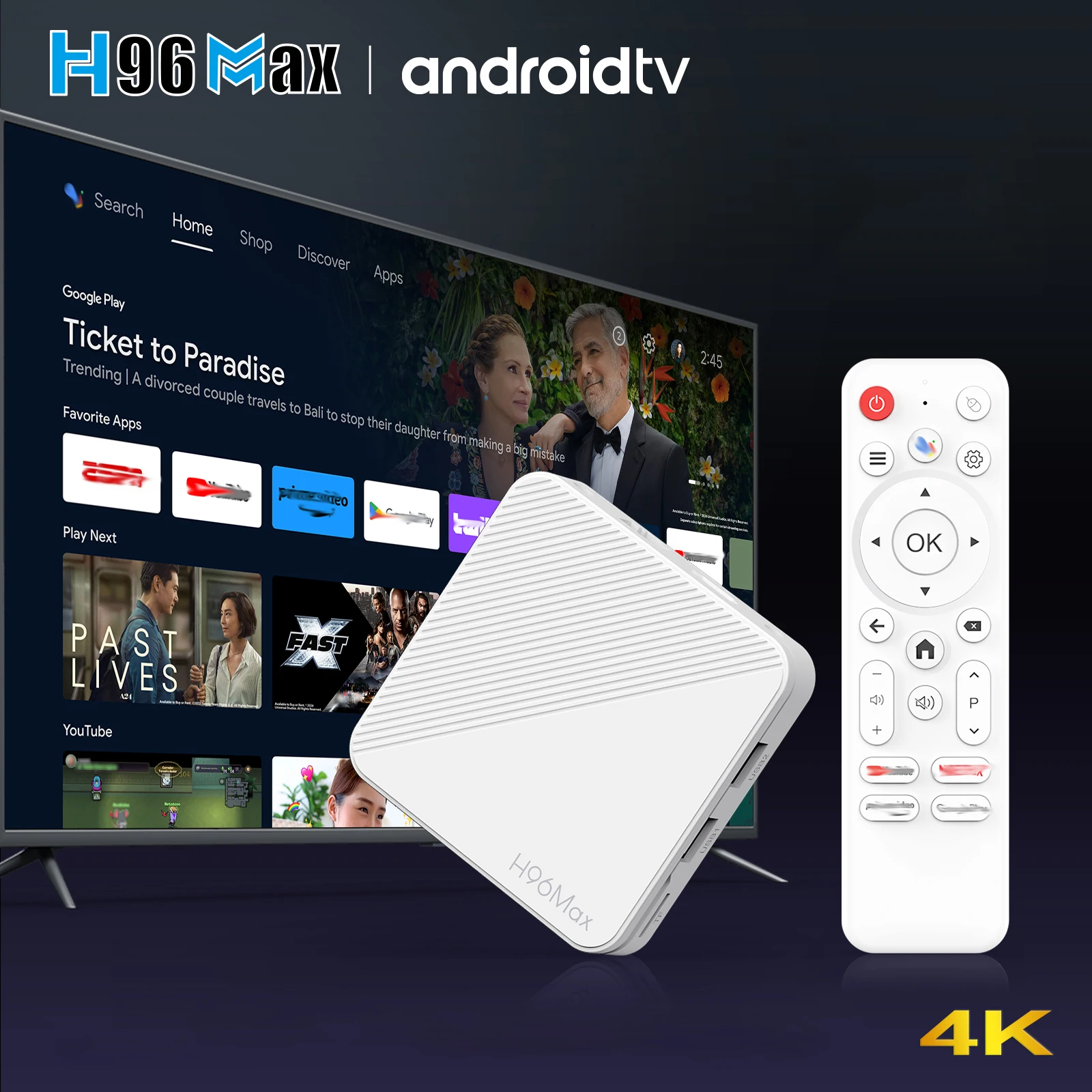 Android tv box H96Max H313 world max Международный лучший пользовательский stick 2 4G/5G WIFI 2GB/8GB/16GB