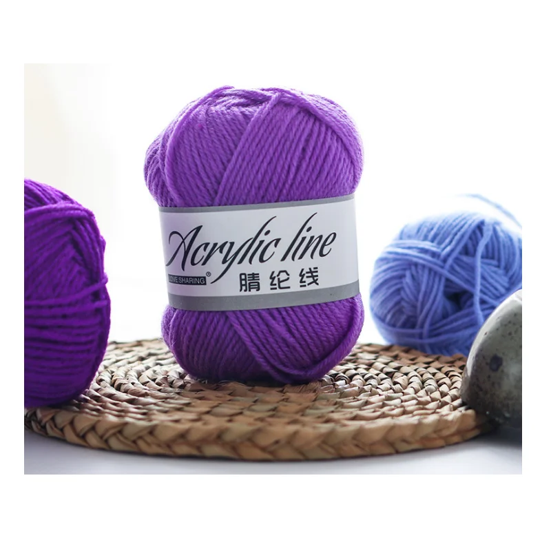 customizes acrylic yarn craft for children DIY decoration,scrapbook craft  yarn ,hand knitting