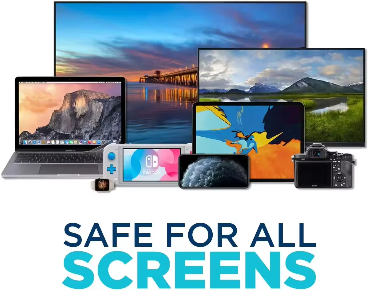 High Quality Eco-Friendly LCD CRT Monitor Screen Cleaner Spray Clear and bright anti-fingerprint and anti-static