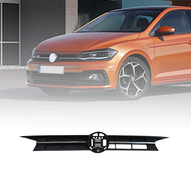 Wholesale Auto Accessories Car Front Bumper Radiator Grille For VW Polo 2017-