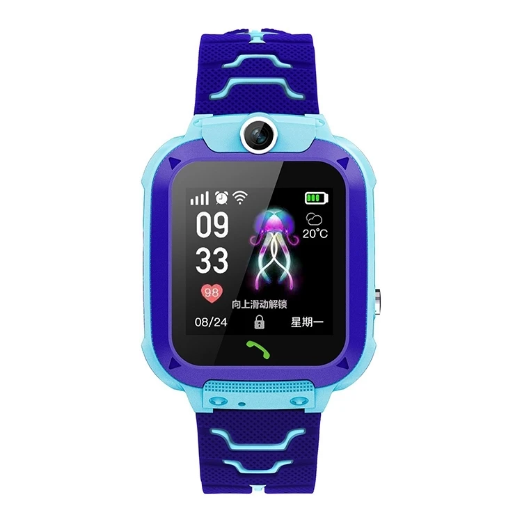 
Amazon Hot Sale Q12 Smartwatch Waterproof 2G Child Anti-Lost SOS Call GSM LBS GPS Location Kids smart watch Q12 