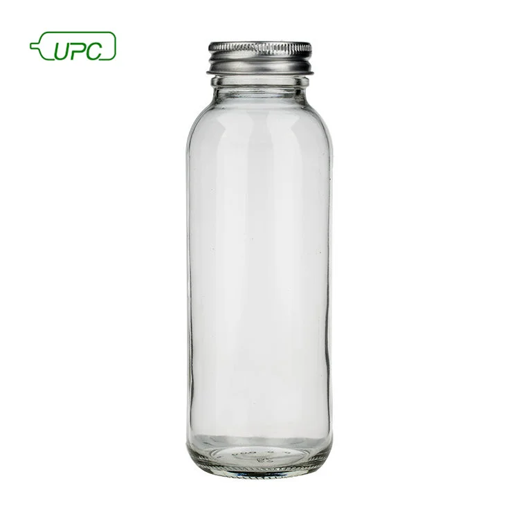250ml 300ml 500ml Custom black frosted juice soda water empty bottle Transparent Juice Glass Bottle Packaging