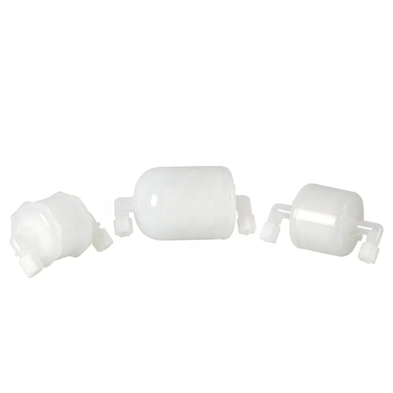 0.22 micron capsule filter pp membrane with compression joint connectors for wastewater perfiltration