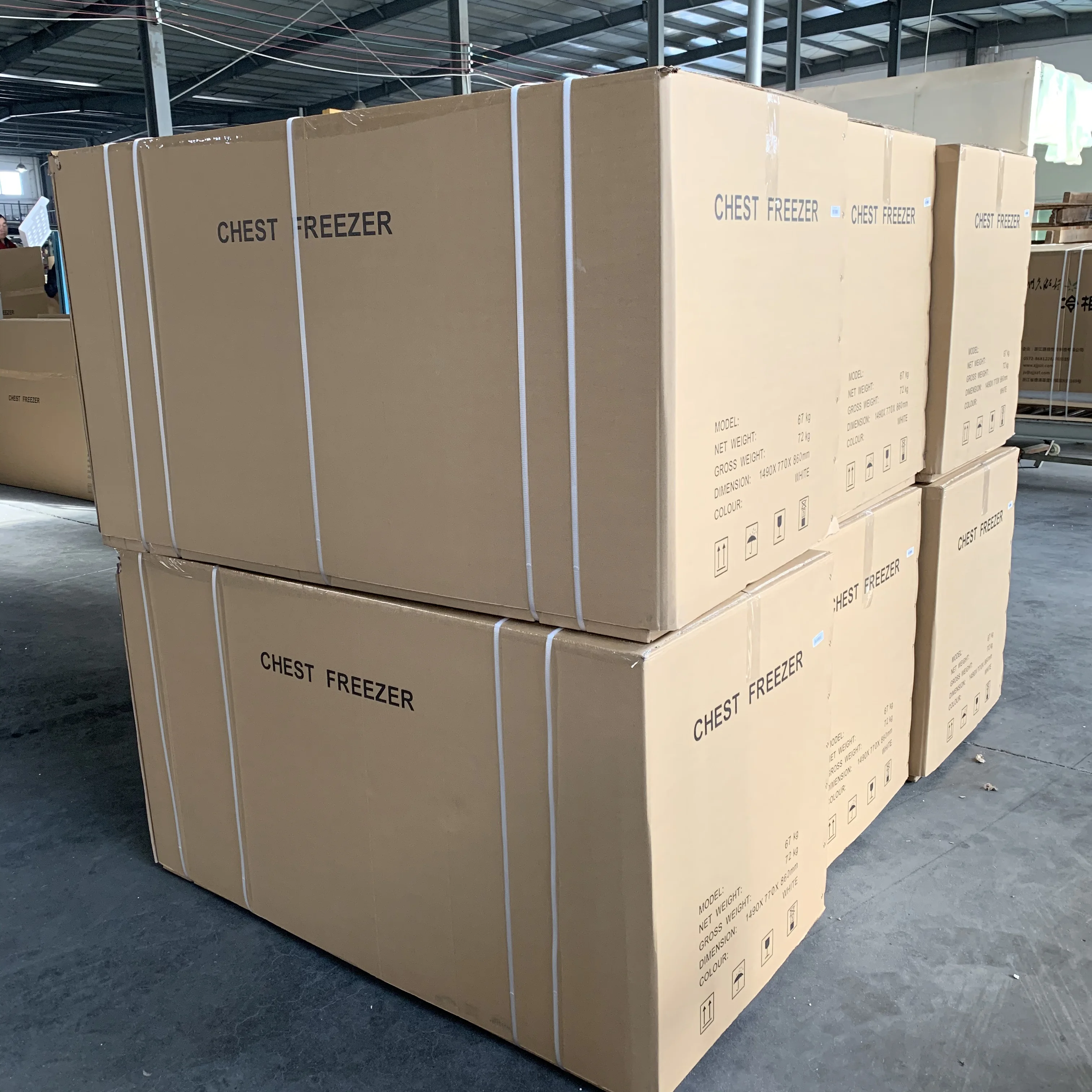 Commercial Deep Top Open Foamed Door Chest Freezer BD/BC-468