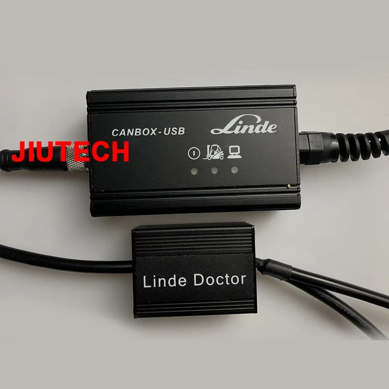 For Linde canbox DOCTOR diagnostic tool Forklift Diagnostic Tools 4 Pin Cable pathfinder forklift truck diagnostic scanner tool