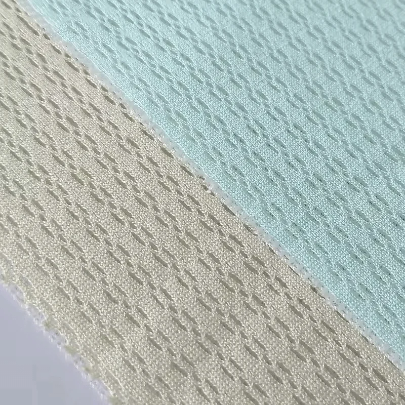 Tencel 3D mesh fabric Baby Stroller Liner Anran Textile polyester tencel mattress fabric sandwich wrap mesh fabric  5702