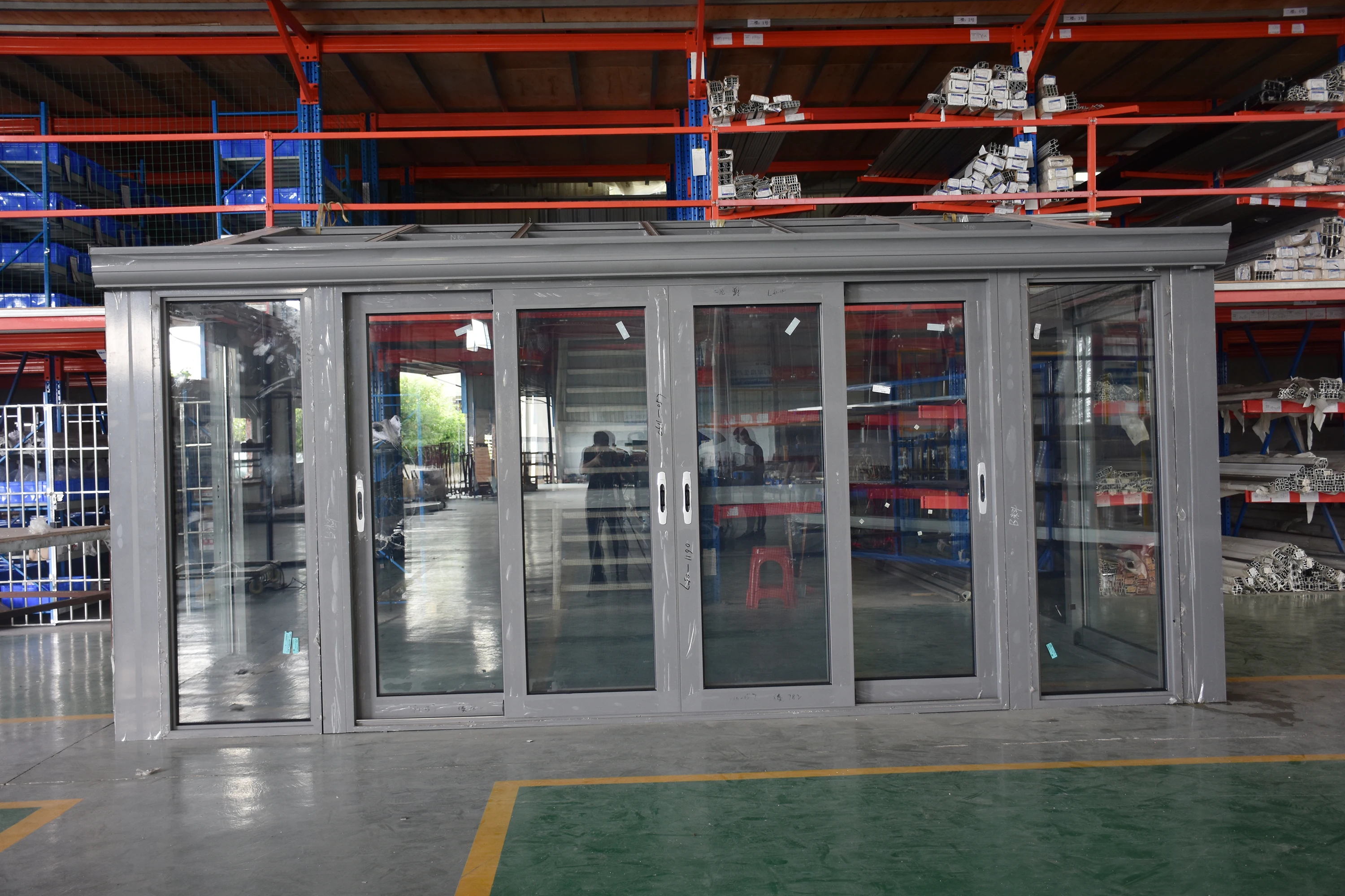 aluminium made garden summer glass houses