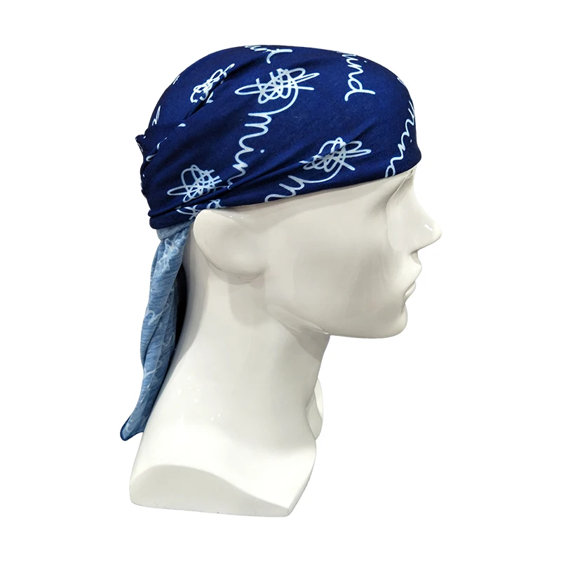 Logo Customized Seamless Bandana Multifunctional Sport Scarf Headwear Classic Bandana