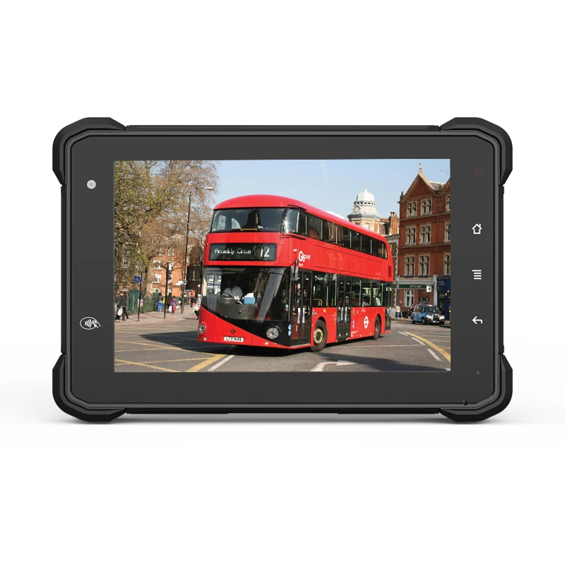 Rugged tablet Android tablet highlight screen IP67 rating build in cameras and rich interface CANBus RJ45 RS232