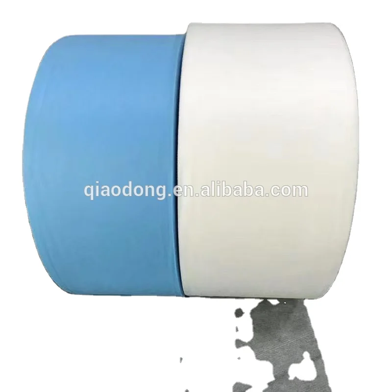 The raw material 20g-25g hydrophobic spunbond non woven fabric manufacturer with WHITE BLUE AND GREEN COLORS