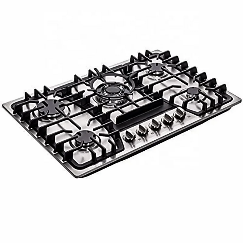 Cooker Kitchen Appliance Gas Hob Gas Cookers With 5 Hot Plates