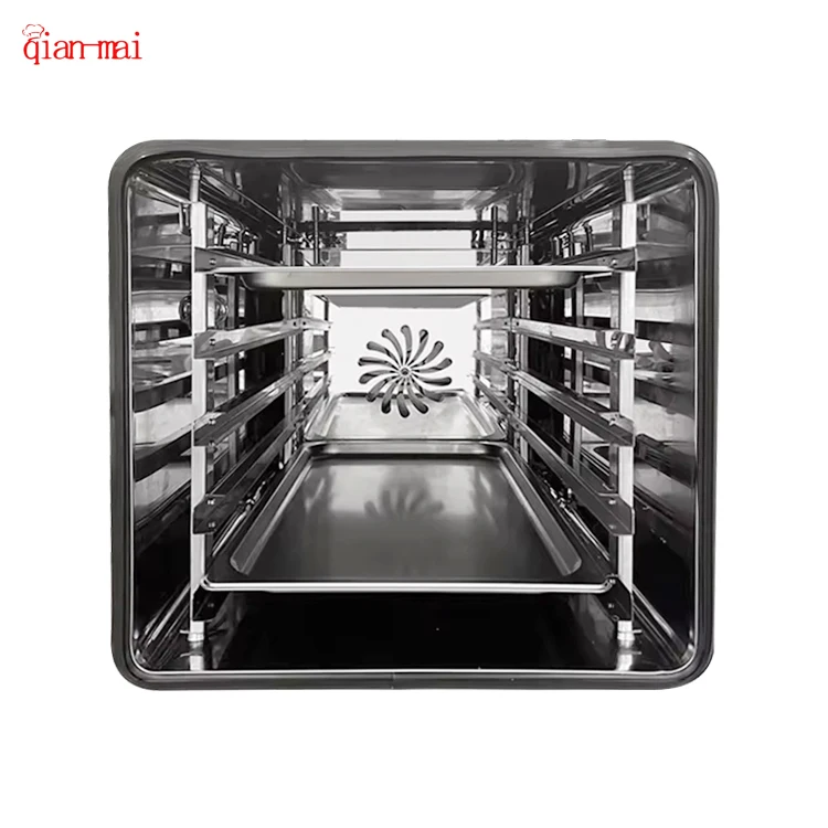 Commercial 5 Trays Steam Baking Oven Electric Bakery Kitchen Equipment Combi Hot Air Convection Oven With Steam