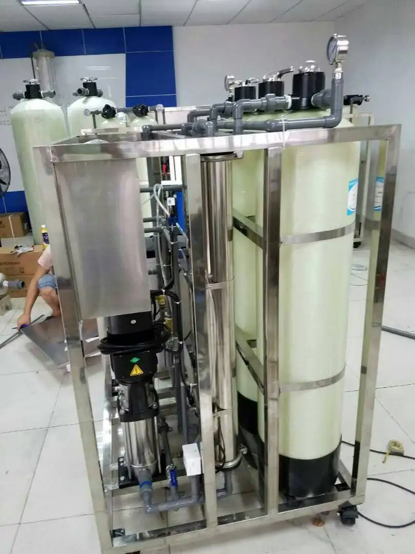 2000 LPH Ultraviolet water purification system water de-ionizer plant for industrial