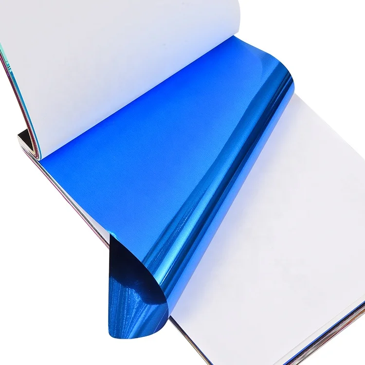 100% новый материал зеркальная отражающая металлизированная пленка ПВХ