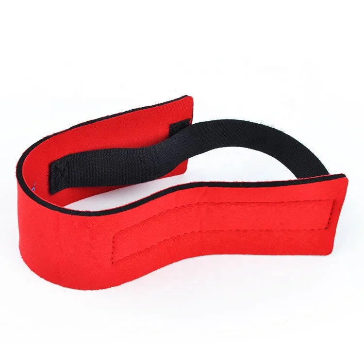 High Quantity Waterproof Neoprene Triathlon Timing Chip Ankle Band Hook And Loop Wrist Strap Double Seam Timing Belt
