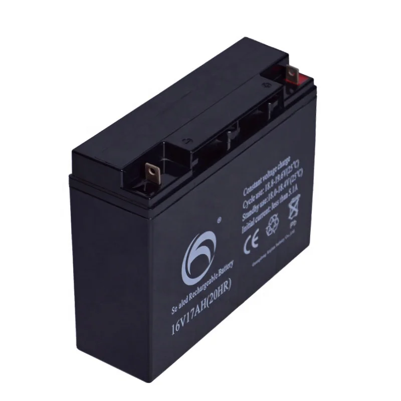 Hot Sale Custom 16V 17AH UPS solar system Prismatic Energy Storage Battery Maintenance-free Sealed AGM Lead Acid Gel Batteries