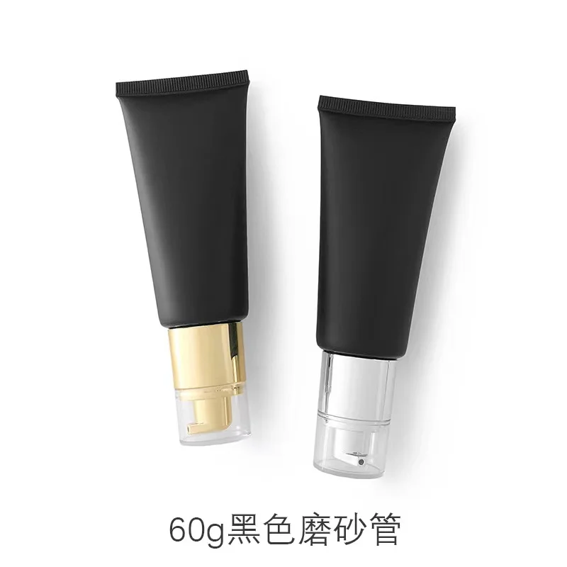Empty plastic 15 30 50 60ml BB Eye Cream tube airless pump squeeze cosmetic soft tubes