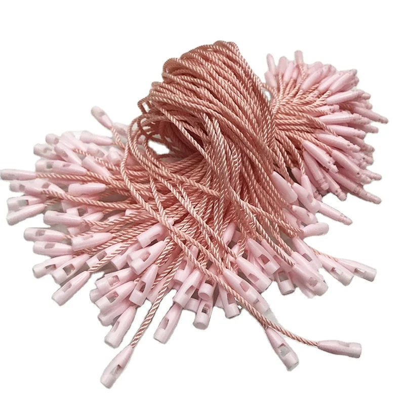 Plastic Garment String Hang Tag Lock Seal Fastener