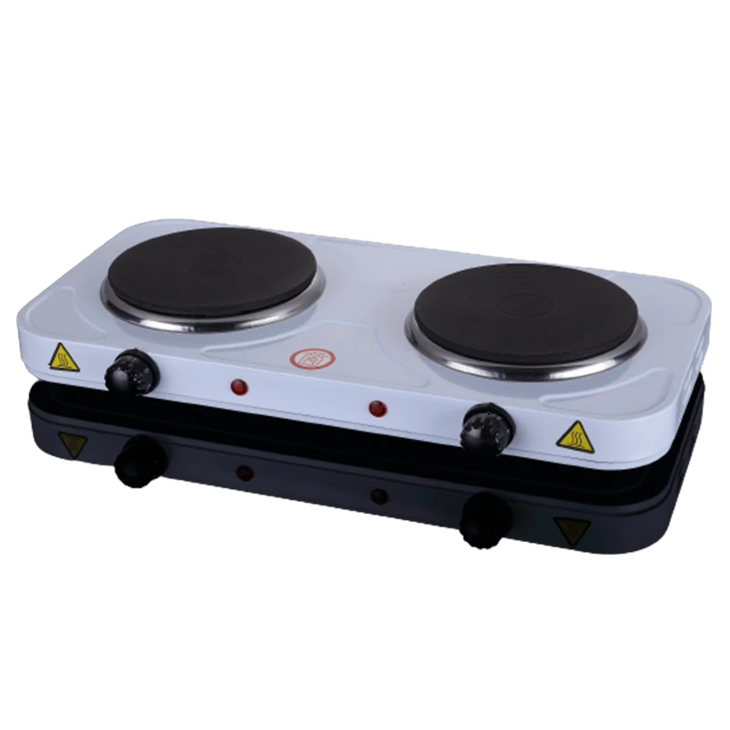 Electric Double Burner Stove Cooking Heater Estufa Electrica Solar Cooker 110 Volt Two Plate Stove