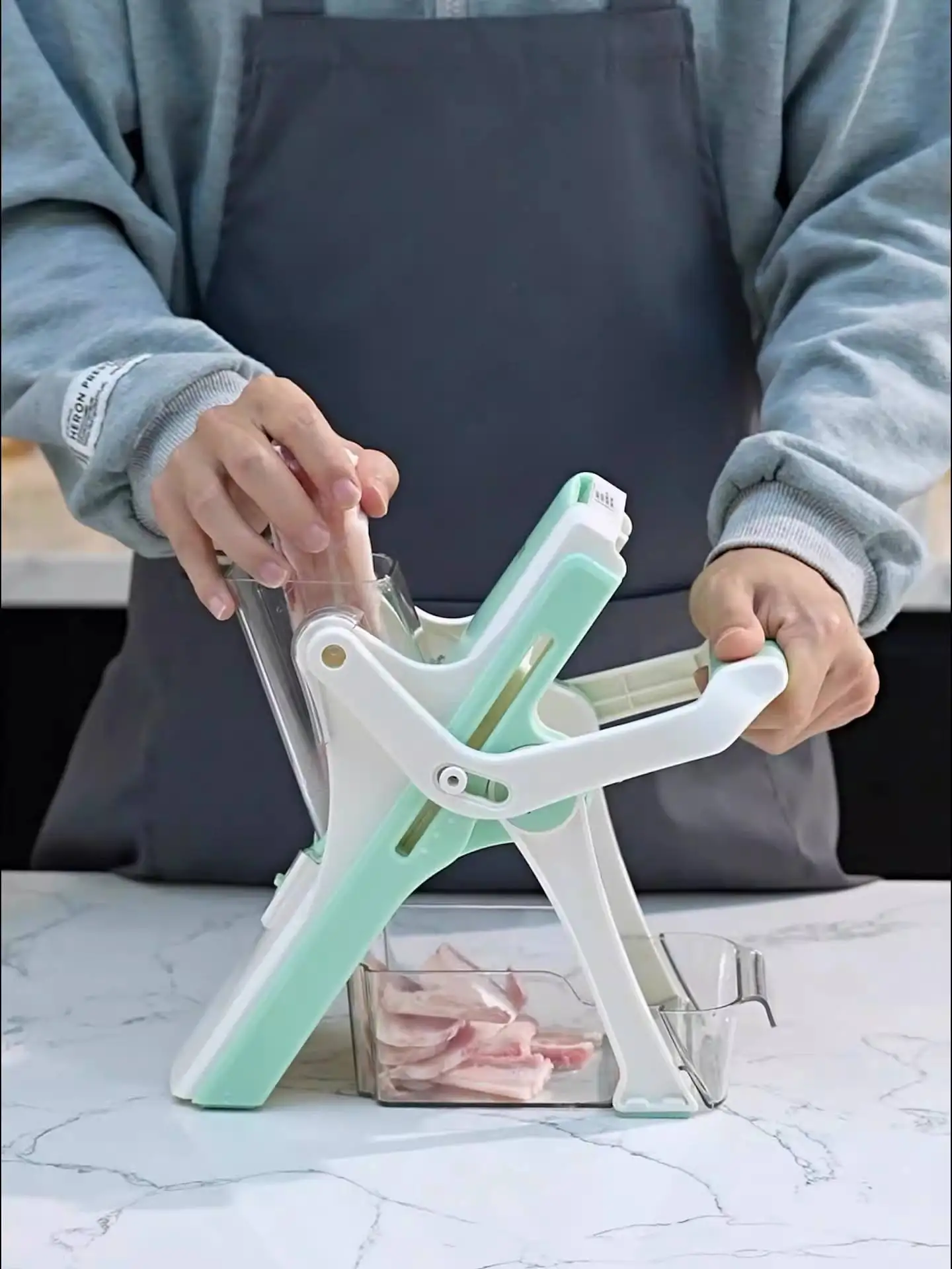 Hot Sale 5 in 1 Manual Vegetable Cutter Slicer Adjustable Thickness Peeler Multi New Generation Multi-functional