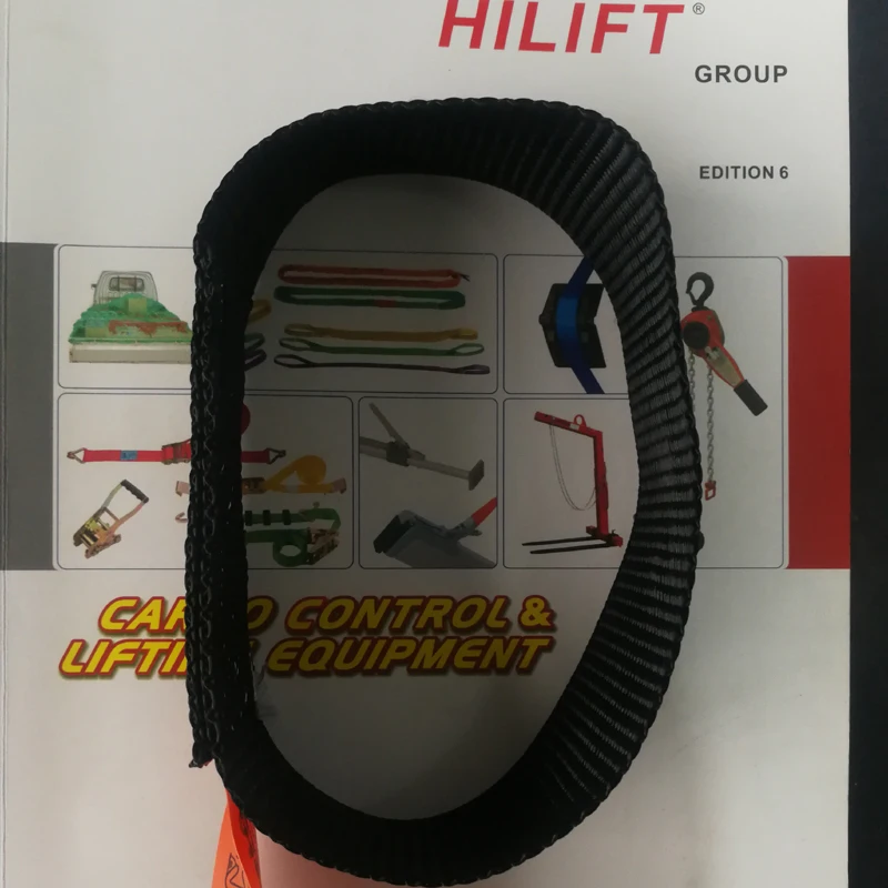 Polyester One Way Slings for Lifting / Car-seat-belt,Crane Lifting Slings 50MM width 20MM length