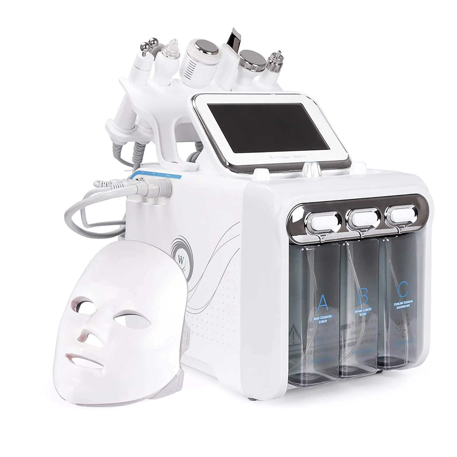IFINE Beauty 7 in 1 nano spray gun oxygen jet deep cleansing Facial Microdermabrasion Device for facial peel and anti-wrinkle