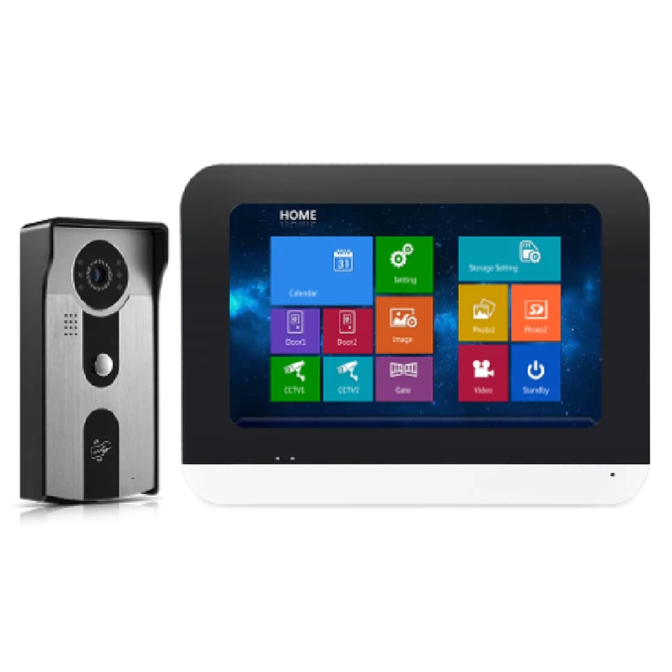 Удаленная разблокировка, Водонепроницаемый дверной телефон, визуальная Wi-Fi камера, дверной звонок для виллы, квартиры