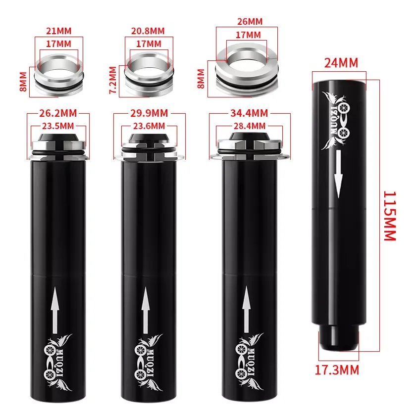 MUQZI Mountain Road Bike Bottom Bracket Removal Tool BB30 Thread Press-In Bottom Bracket Bearing Disassembly Tool