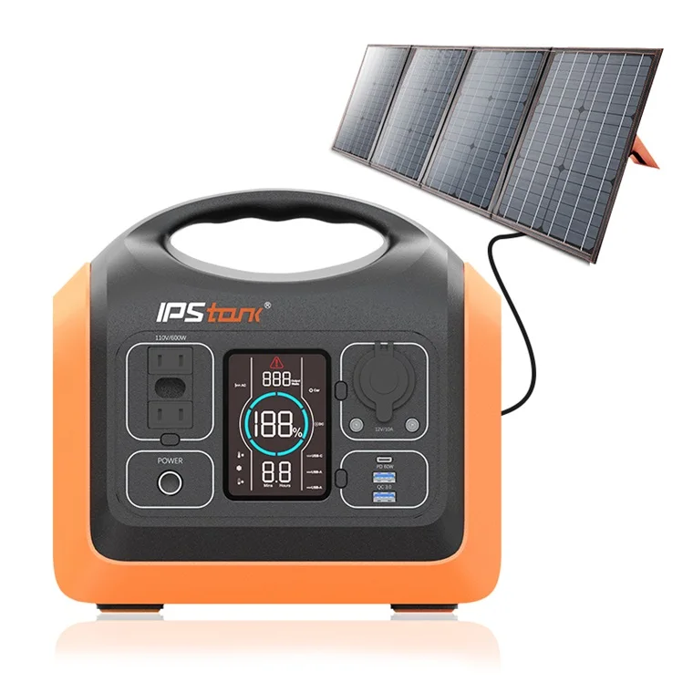 
trend product 600Wh 120V solar generator for Outdoor Camping Emergencies home 