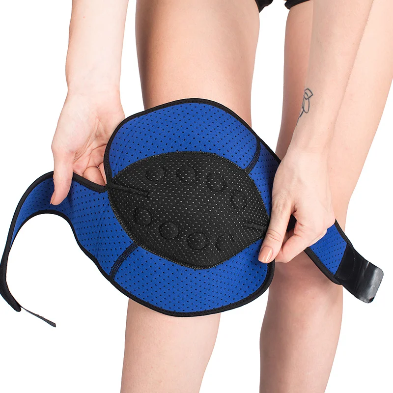 Adjustable Magnetic Therapy Knee Brace Pads Sleeve Tourmaline Self Heating Knee Support