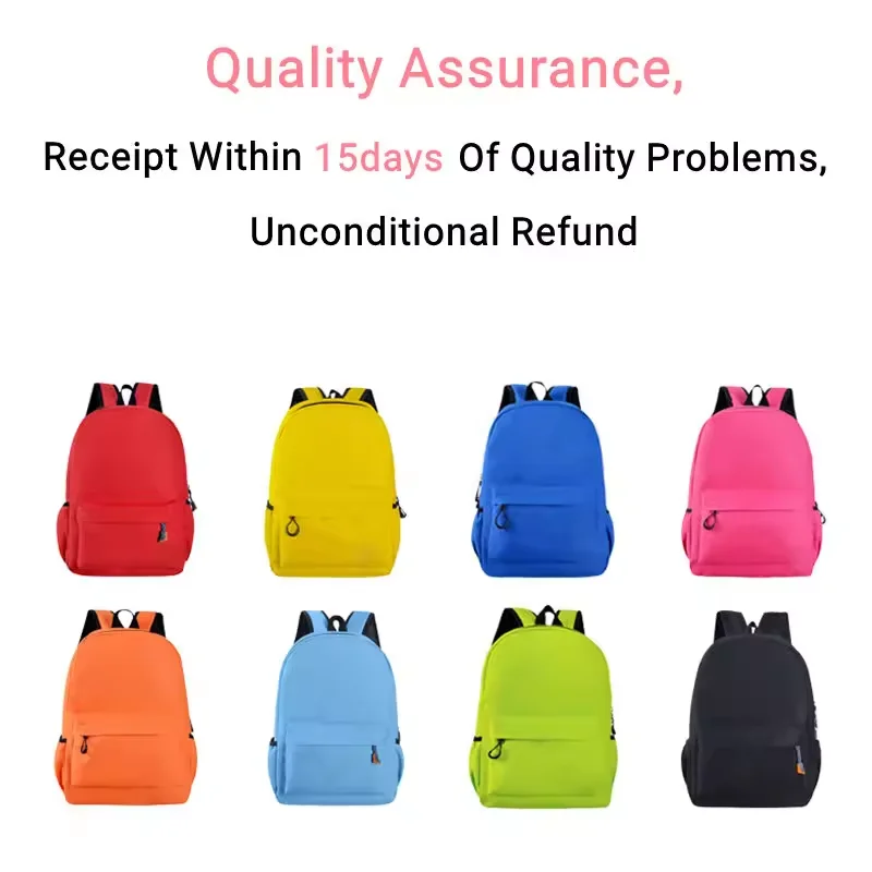 Custom Logo Kids Student Girl Backpack Waterproof Nylon Oxford Book Bag Casual Custom School Bag Backpack