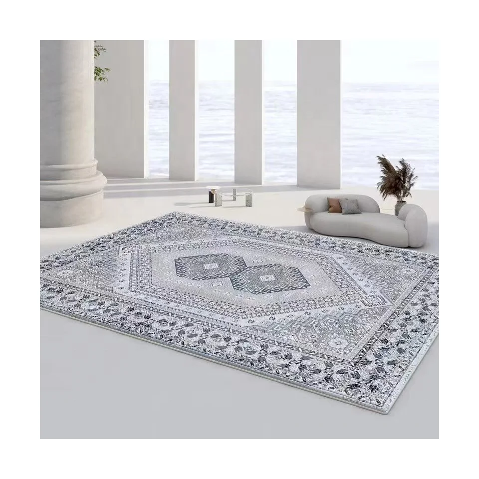 Wholesale 3D Custom Luxury Persian Modern Fluffy Carpets And Rugs Living Room Area Rugs Bedroom Floor Carpet