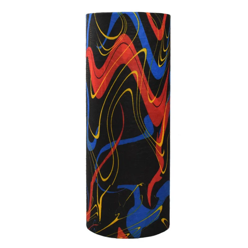 Customized Logo Printed Magic Scarf Multi Function Magic Scarf Seamless Tube Bandana