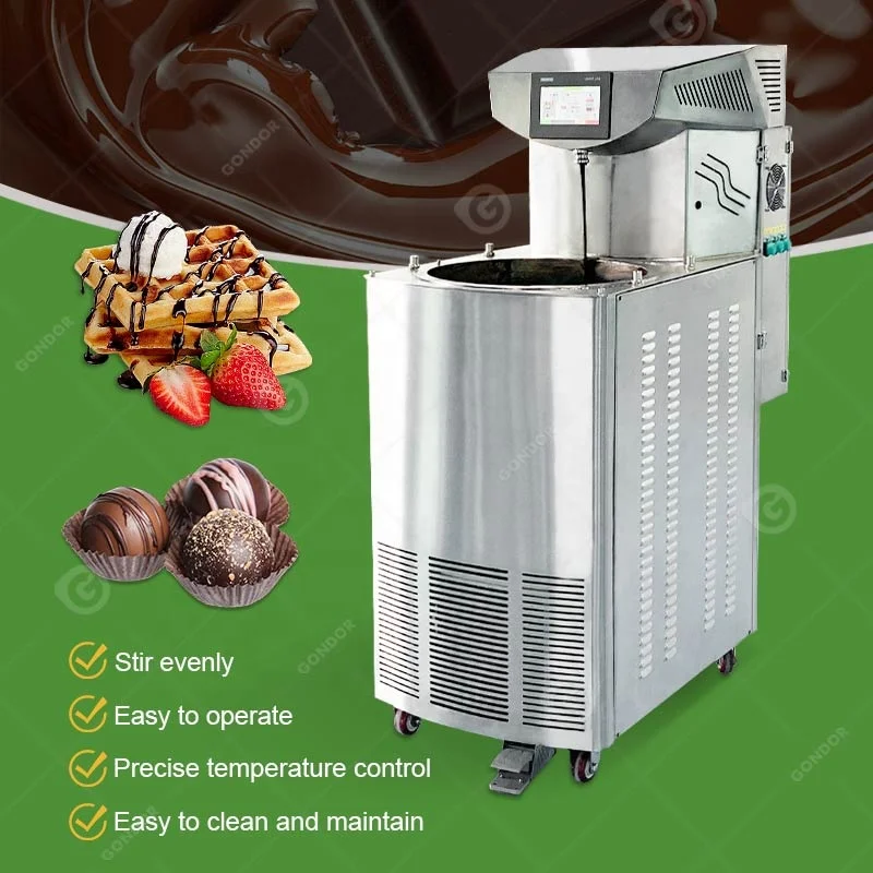 Electric Tabletop Melting Automatic Maker Melter Tap Temper Hot Machine Chocolate Dispenser of Chocolate