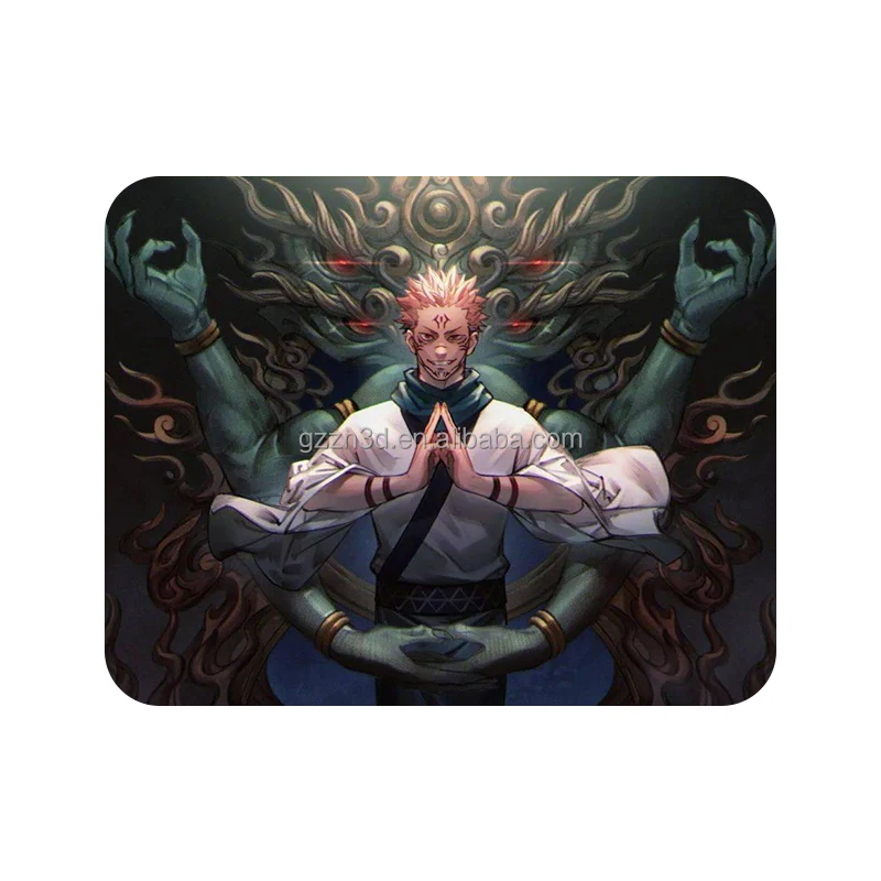 Hot Sale Eco-friendly Jujutsu Kaisen 3D Effect Mouse Pad Plastic 3D Lenticular Mousepad For Office