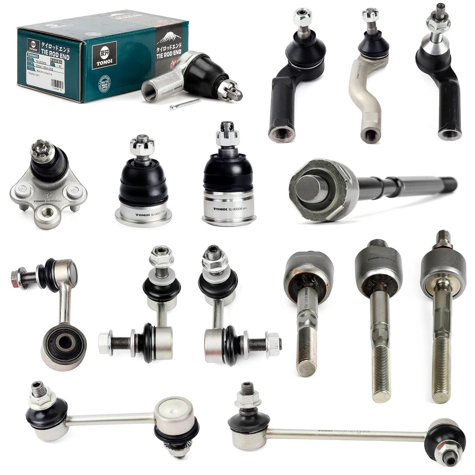 TE-50098R tomoi рулевого колеса автомобиля подвеска спины плитов и Наконечник поперечной рулевой тяги 45046-09590 для TOYOTA PRIUS PLUS (_ W4 _)