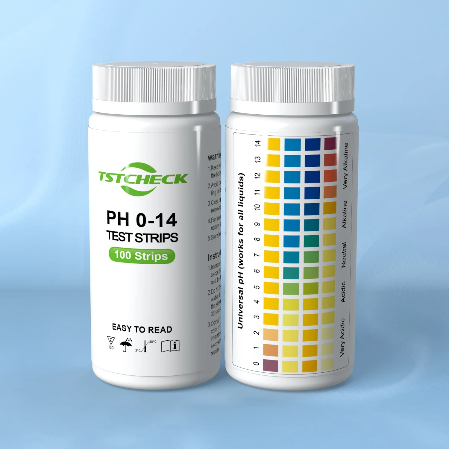 Hot sale good factory pH balance of urine saliva pH test strips 0-14 pH test kit