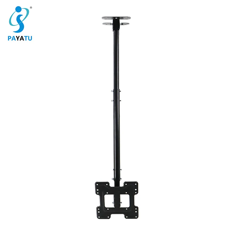 Flat TV Motorized Ceiling Flip Device Motorised Drop Down Ceiling TV Mount TVs Bracket Remote Control