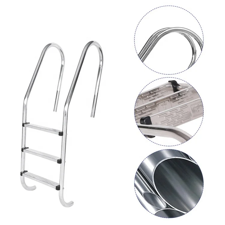 Fenlin piscine piscine swimming pool safety stainless steel 304 ladder