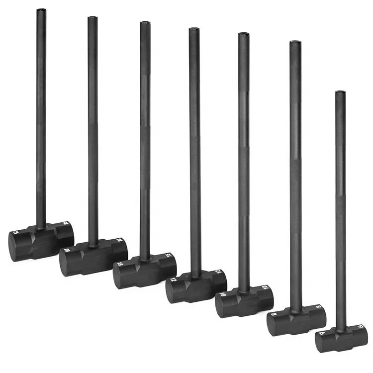 4kg, 6kg, 8kg, 10kg, 12kg, 15kg, 20kg 30kg 40kg Fitness Power Strength Training Commercial Gym Equipment Steel Sledge Hammer