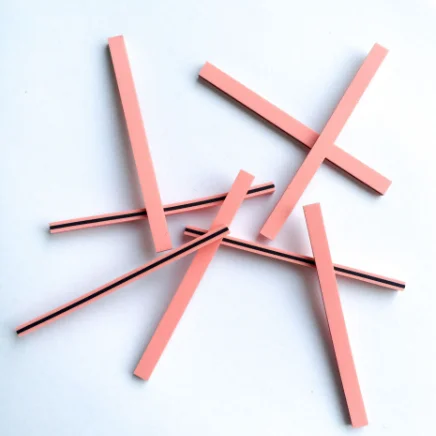 Conductive rubber strip LCD zebra strip four-sided LCD screen carbon fully conductive double-sided foamed silicone