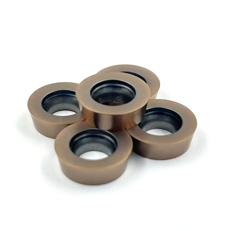 WITAIK tungsten carbide insert round milling insert RPMW1003MO-DL   milling face milling cutter RPKW RPMW