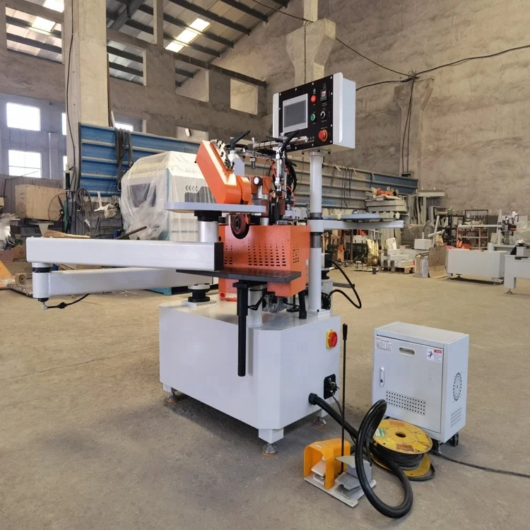 Woodworking PVC Semi-Automatic Edge Banding Machine