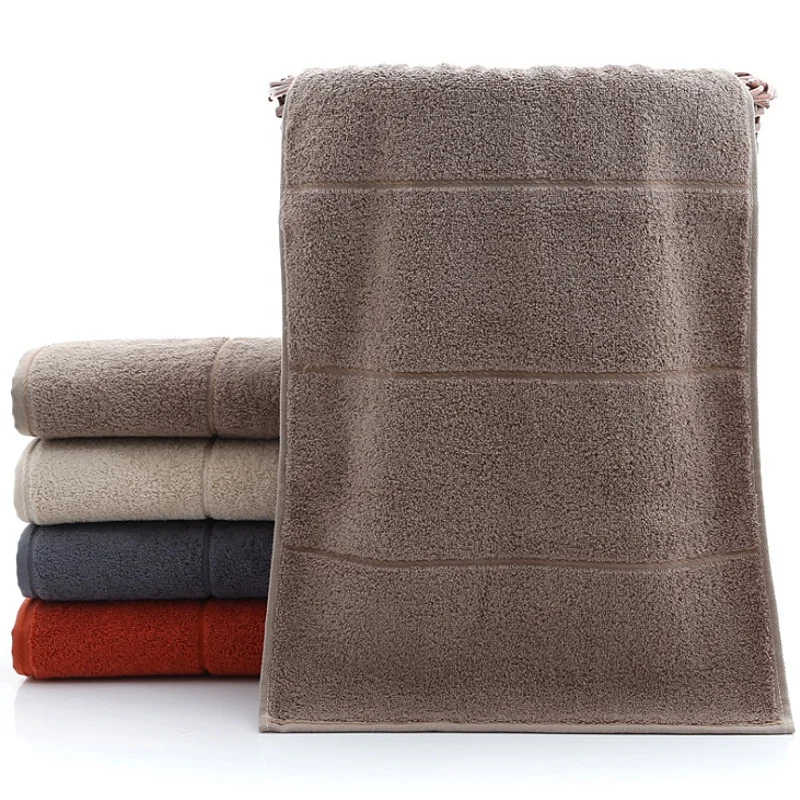 Hot-selling new design  high quality 100% cotton 34*74cm soft to skin  towel set